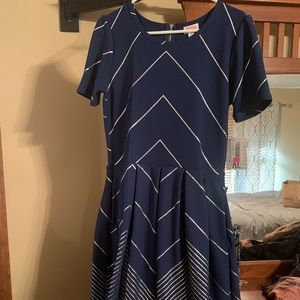 Lu LaRoe Amelia dress. Size XL.